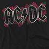 AC/DC Mens Roses Logo T-Shirt