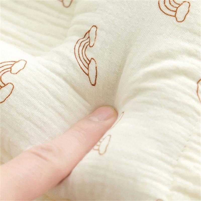 Newborn Pillow Baby Head Pillow with Cartoon Pattern Soft Breathable Neck Support Baby Pillows Travel Pillow Baby Supply