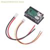 Mini Digital Voltmeter Ammeter 4-Digit 5-Wire DC 100V 10A Dual LED Display Voltage And Current Meter for Electronics