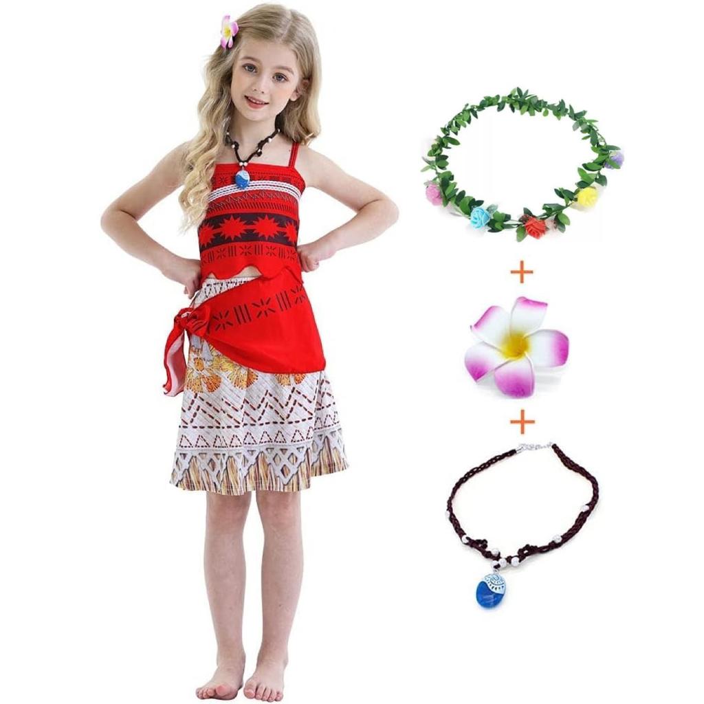 Summer Red Cartoon Anime Spot Strap Type Cartoon Cosplay Girls' Dress