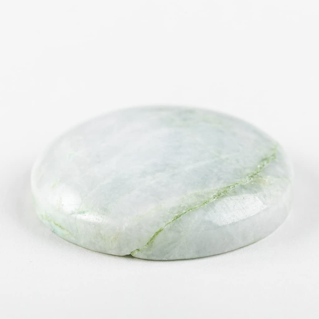 Jade Workshop Itoigawa Natural Jade Golf Marker Wallet Amulet Japanese National Stone Jomon Power Stone Paulownia Assurance Certificate MI0086