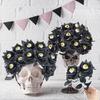 10PCS Funny Eyeball Fake Flower Scary Artificial Rose Flower Halloween Eyeball Rose  Halloween Decor