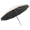 Dual-Purpose Automatic Folding UV Umbrella with 20 Ribs - Reinforced Black Glue for Sun and Rain Protection