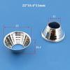 1 Piece 20-126Mm 15-120 Degree Lampshade Reflective Bowl For Diy Light Optical Led Aluminium Reflector Cup For Cob Lamp Bead