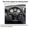 For Toyota RAV4 1998 - 2003 Celica Corolla Hand Sewing Car Steering Wheel Cover