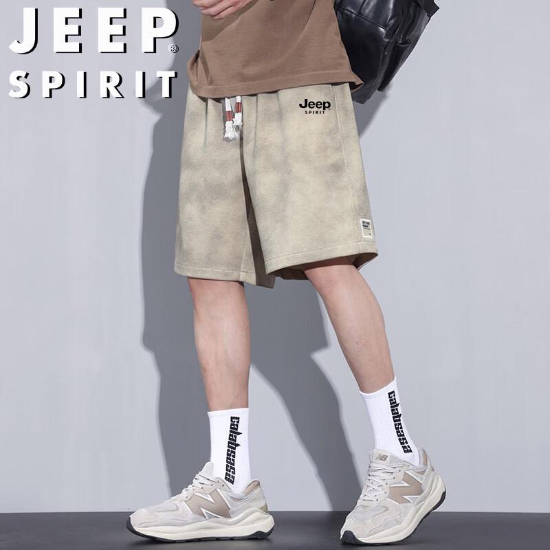 JEEP SPIRIT Men s Ice Silk Casual Sports Shorts 2XL