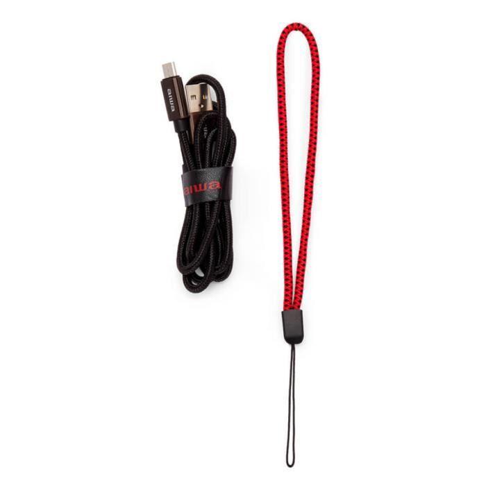 Boxe Bluetooth Aiwa BS-200BK negre TWS Radio FM IPX6 6W RMS