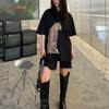 Women's Summer Oversized Fashion T-Shirt - Casual & Trendy Short Sleeve