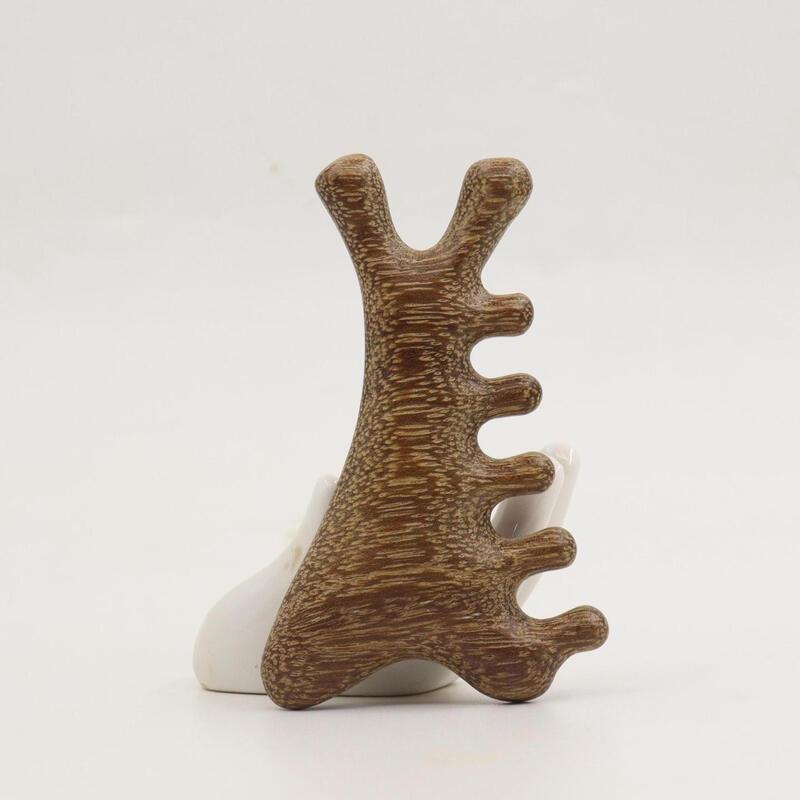 Dragon Phoenix Sandalwood Scalp Massage & Gua Sha Comb