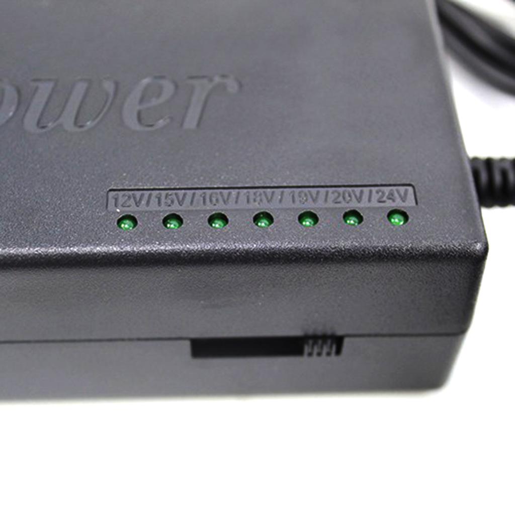 Multiple Voltages 200W Power Supply Adapter Featuring 7 Voltages Option Plastic Perfect for Laptops & Drill Compatibility