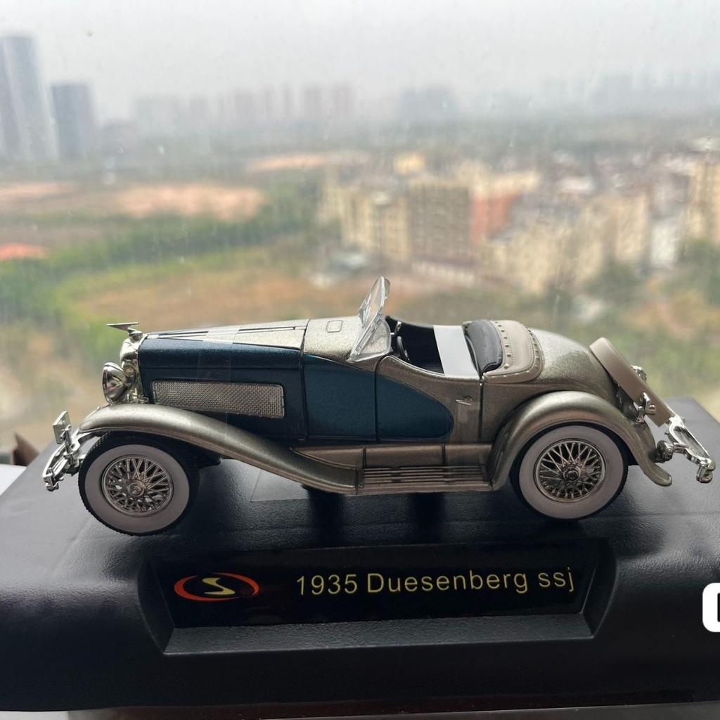 1:32 Duesenberg SSJ 1935 Alloy Car Diecasts & Toy Vehicles Car Model Miniature Scale Model Car For Children