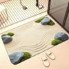 3D Visual Fish Print Floor Mat, Household Entrance Door Mat for The Hallway, Outdoor Durable and Stain-resistant Floor Mat, Foot Mat