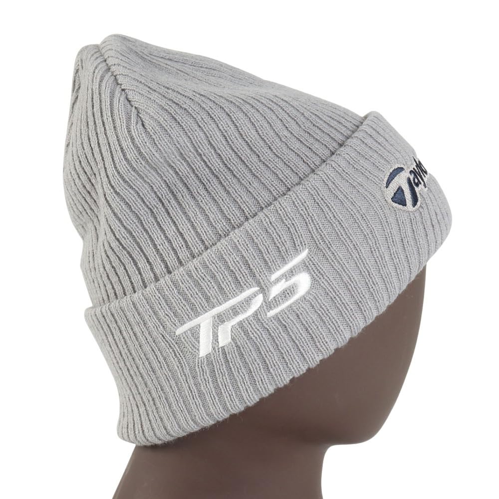 TaylorMade Men's Tour Knit Cap, Gray, Size 57-59cm, UN282 (FW 24)
