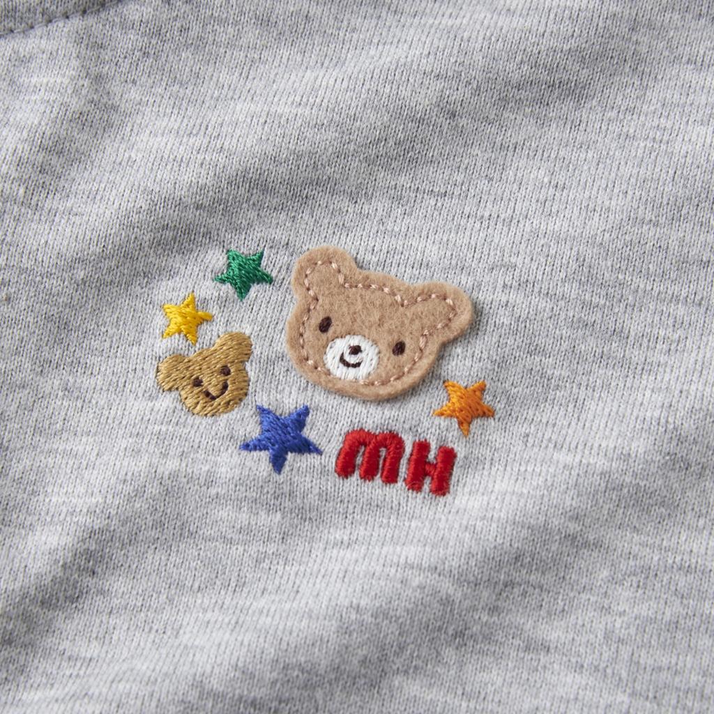 MIKI HOUSE Solid Bear and Rabbit UV Made in One Size Fits All Poncho/Cape Outerwear, Color, Design, Protection, Japan, Baby/Kids Clothes, Boys/Girls,