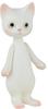 [White Cat (yellow Eyes)] Porops Tiny Doll (single Item) Gachapon Capsule Toy