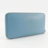 HERMES Azap Silk in Long Purse Blue Dunol light blue Epsom Women Used