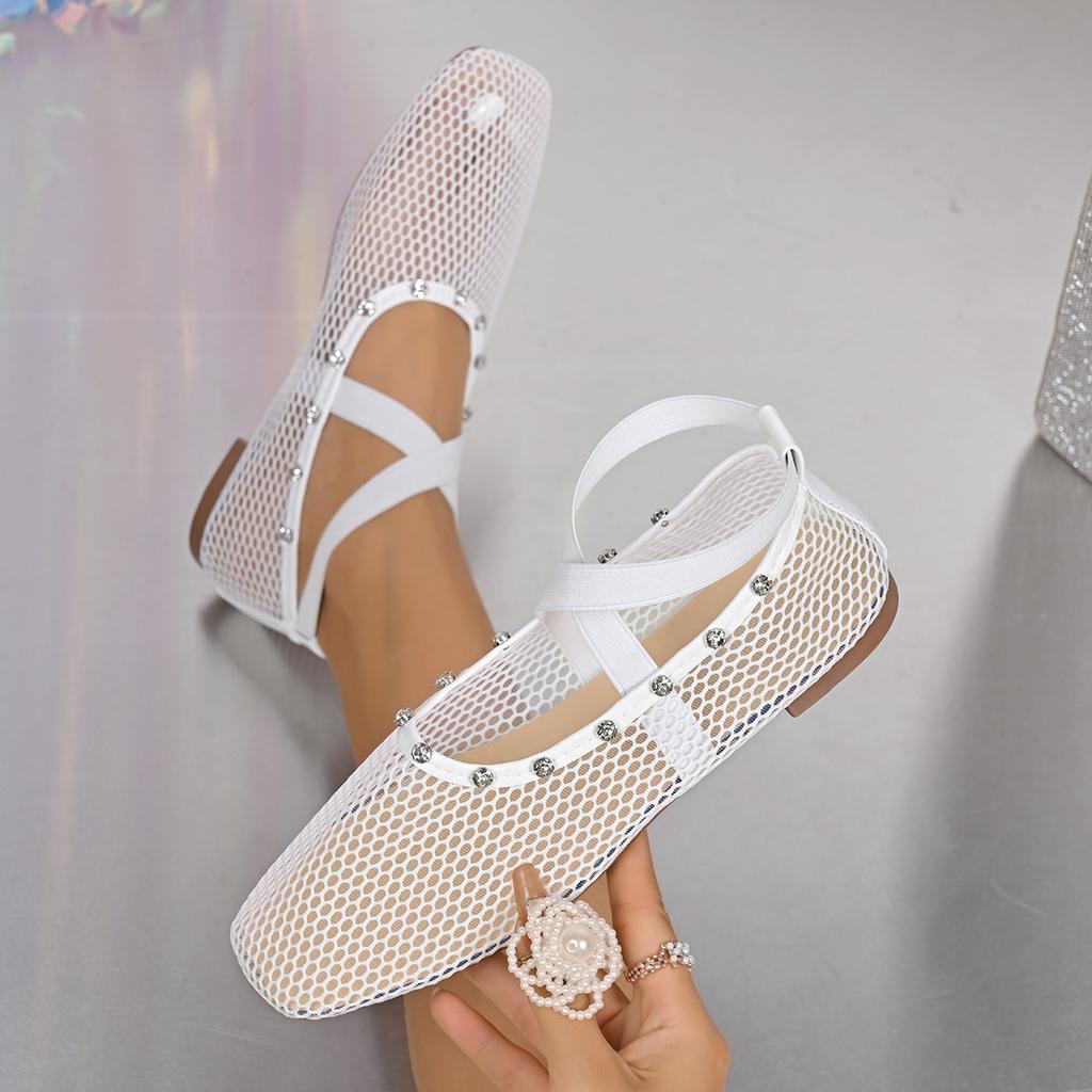 Fashion Women Sandals Casual Lightweight Comfortable Breathable Sandals Summer Platform Mesh Hollow Buckle Sandals Sandalias De Mujer