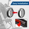 For Honda Rebel CMX 300 2017-2025 Black Motorcycle Headlight Grill Cover Front Lamp Guard Retro Head Light Decorative ABS