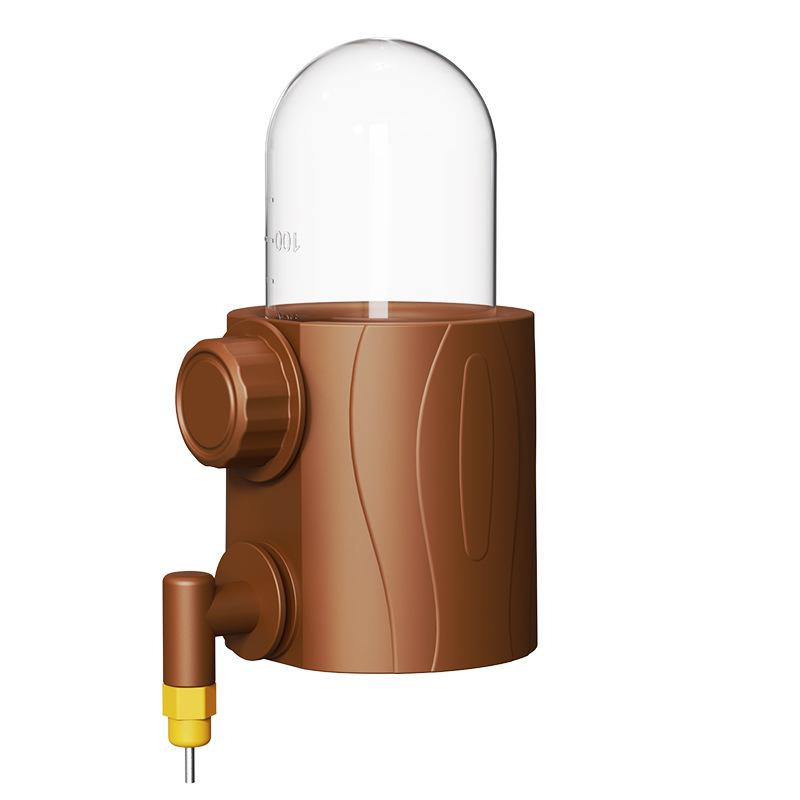 

Товары для животных Птичий пенек Автоматическая поилка Поилка для птиц для мелких домашних животных Бутылка для воды с булавкой XC-02C firing pin темно-коричневого