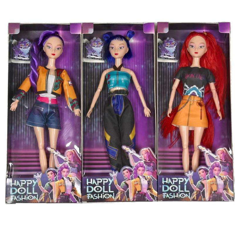 2025 New Korean Wave Girl Group K-POP Witch Hunt Doll Rumi Mirazoi Toy Vinyl Doll Christmas Children's Birthday Gift