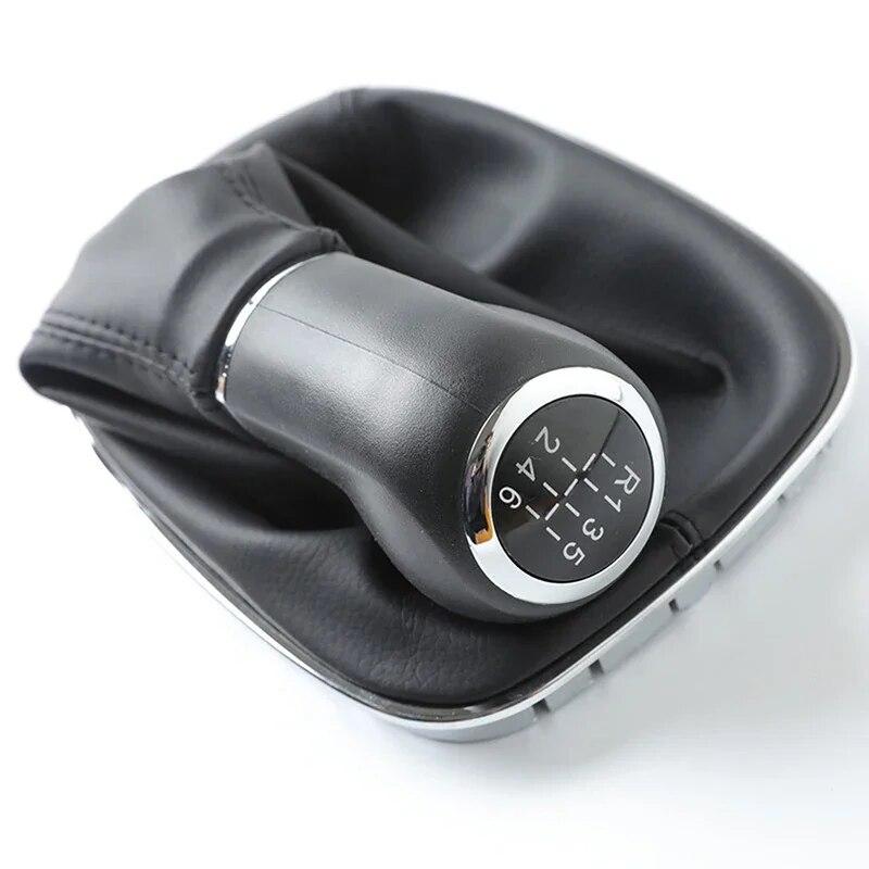 6 Speed Manual Gear Shift Knob Shifter Gaiter Boot Cover Car Accessories For Opel/Vauxhall Adam M13 2012 2013 2014-2019 Auto Interior Parts