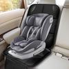 Huijokf Car Seat Protection Mat, Anti-Slip Waterproof Car Seat Protector, Anti-slip, Easy Installation, Car Accessories, Storage Pockets, Black