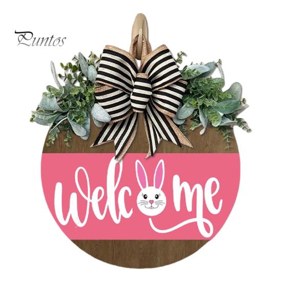 

Привет, весна, дверной знак, весеннее украшение, деревянный венок, входная дверь, приветственный знак для фермерского дома, крыльца, внутреннего и наружного декора 30*30cm D