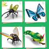 Non-Toxic Moc Insect Model Building Blocks Fly Bee City Construction Bricks Set Children Puzzle Assemble Toys For Kidsgift