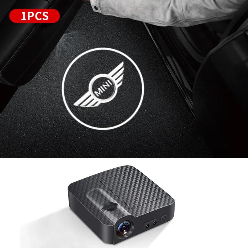 

1/2Pcs Car Door Light Led HD Projector Lamp for BMW MINI F55 F56 R60 R59 R58 WORKS One Cooper JCW R57 R56 R55 Accessories 1pcs