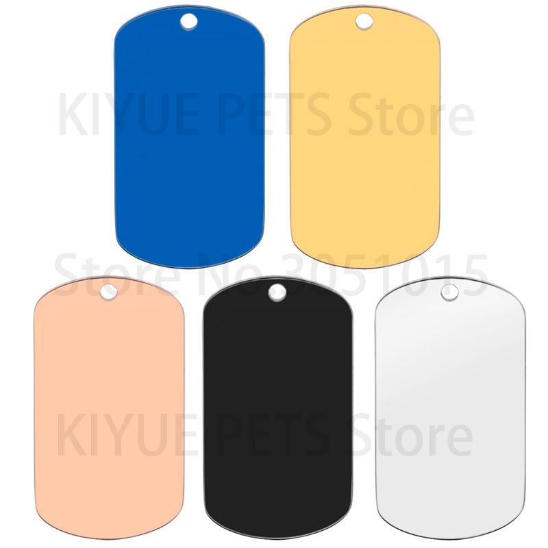 Wholesale 20PCS Pet Supplies Personalized Dog ID Tag Stainless Steel Custom Engraved Cat Pendant Accessories 7