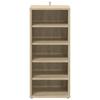 Shoe Cabinet Sonoma Oak 31.5 x 35 x 70 cm Particleboard