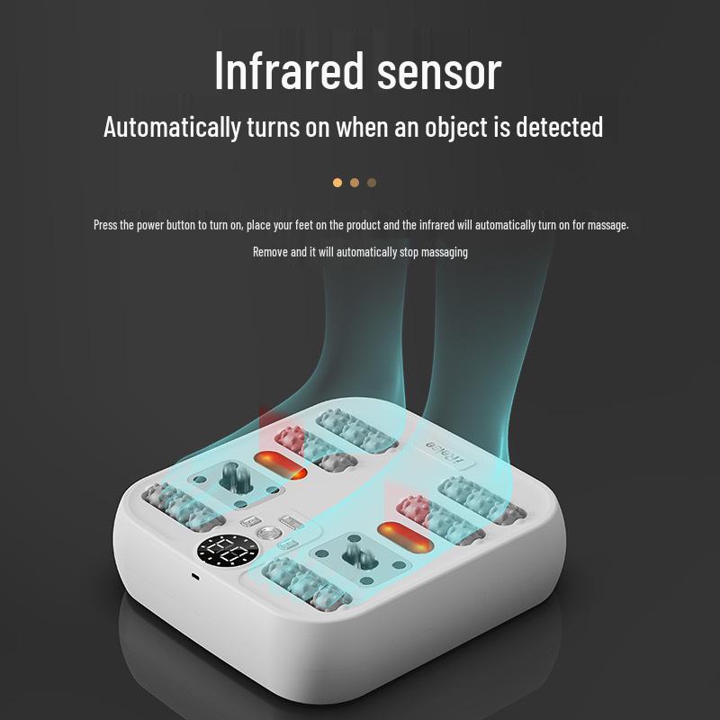 Automatic Kneading Foot Massager with Infrared and Magnetic Therapy