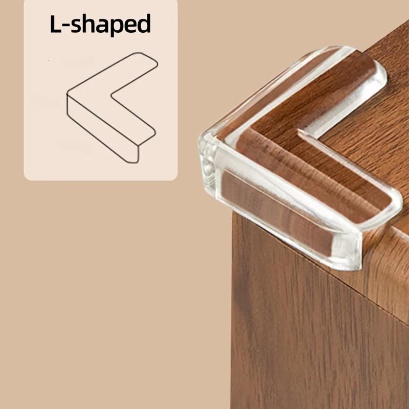 

8/16Pc Upgraded Corner Protector Baby Safety Silicone Corner Guards and Edges Widened Thickened Furniture Table Corner Protector 8 PCS