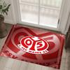 Mainz FC Design Crystal Velvet Carpet Cozy Non?Slip Printed Rug For Bedroom Living Room Entrance