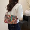 Niche handwoven bag femininity versatile color woven shoulder messenger bag premium pillow bag