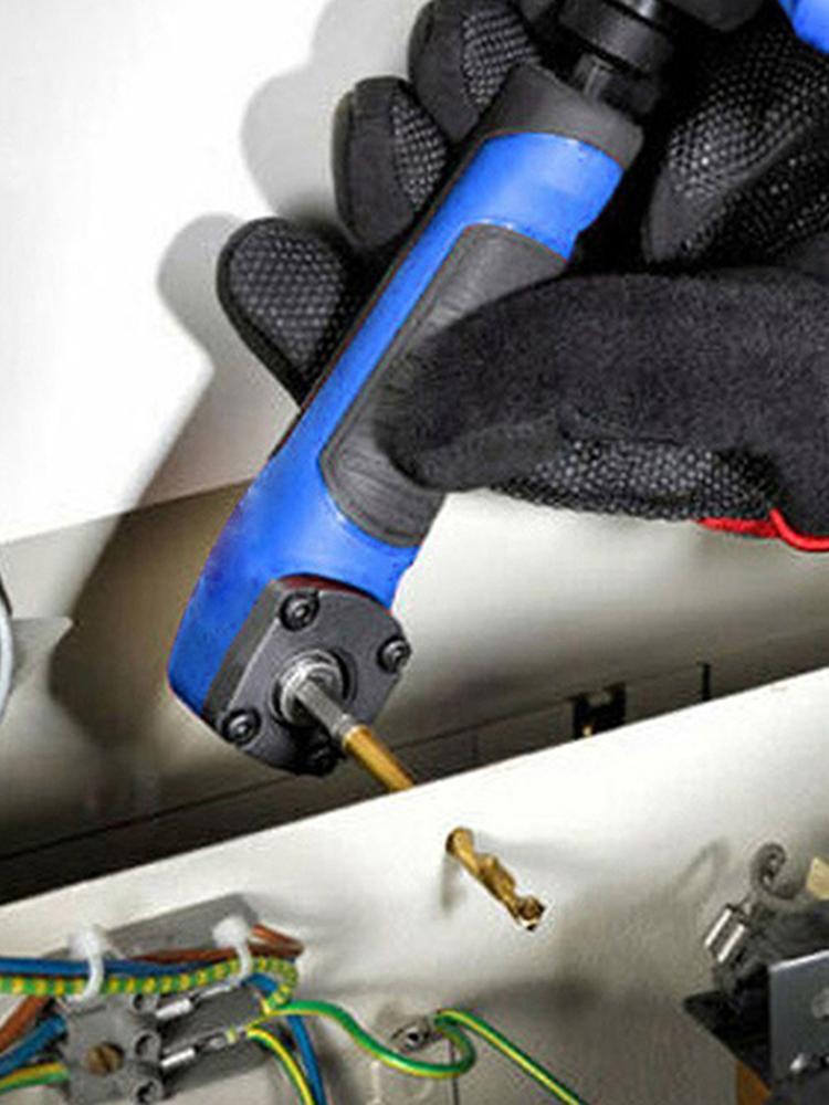 Right Angle Electric Drill Corner Device Right-angle Fitting Anti-crack Anti-vibration Tool Hex Screwdriver Turning Device