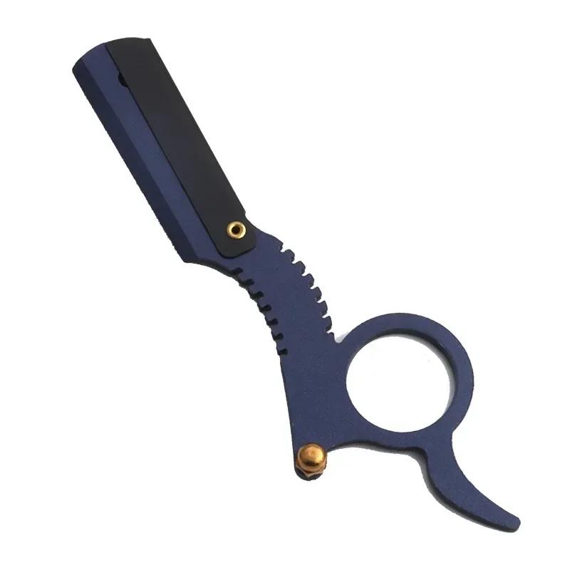 

Barber Razor Straight Edge Haircut Beard Eyebrow Shaving Tools Manual Depilation Razor Hairdresser Trimming Shaver Barber Tools