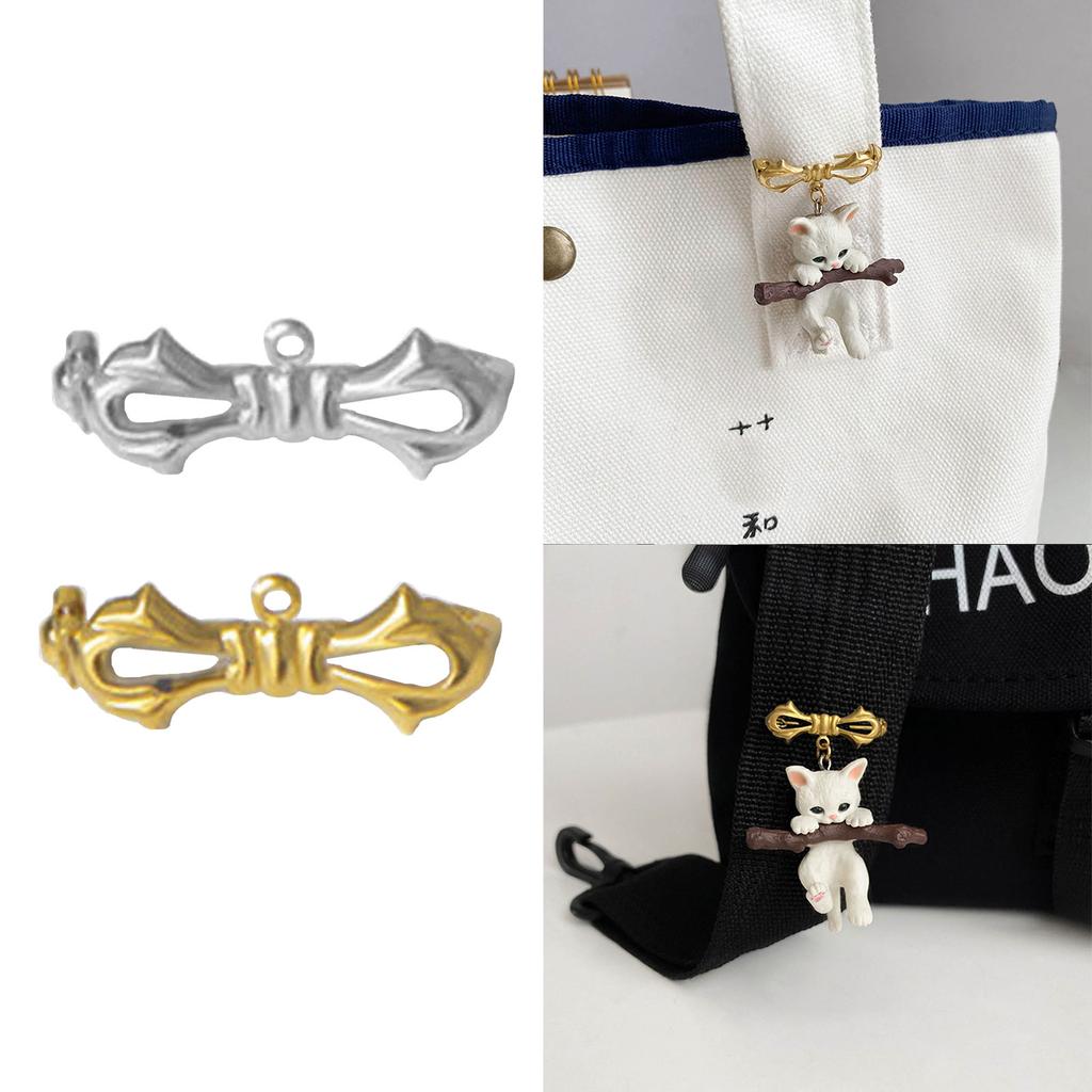 5 Pcs Vintage Elegant All-matched Suit Brooch Pin Niche Design Bowknot Metal Jewelry Accessories Wedding Banquet Gift