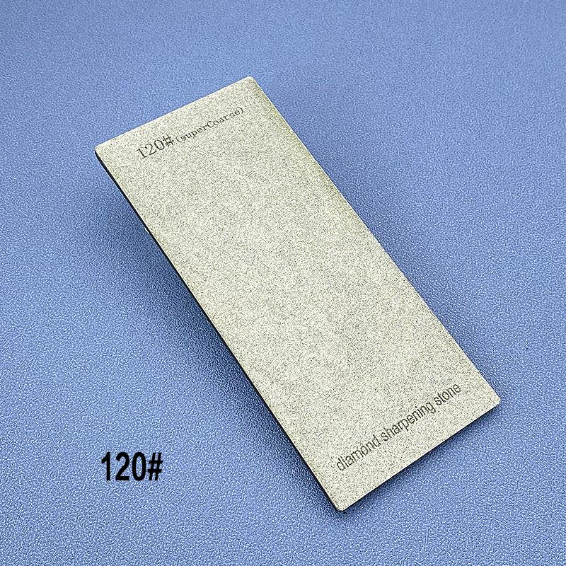 Pierre à aiguiser diamantée 80-3000 grains Affûteur de couteaux Base professionnelle Bord Apex Lame Aiguisé Usage domestique Accessoires de cuisine Outils