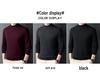 Men's Heavyweight 450g Wool Sweater: Autumn/Winter Casual Half-High Neck Knit Pullover