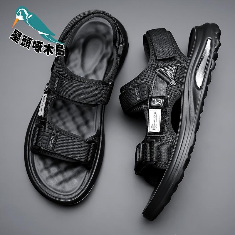 

Star-headed woodpecker sandals summer non-slip casual men s driving soft-soled outdoor wear sandals 38