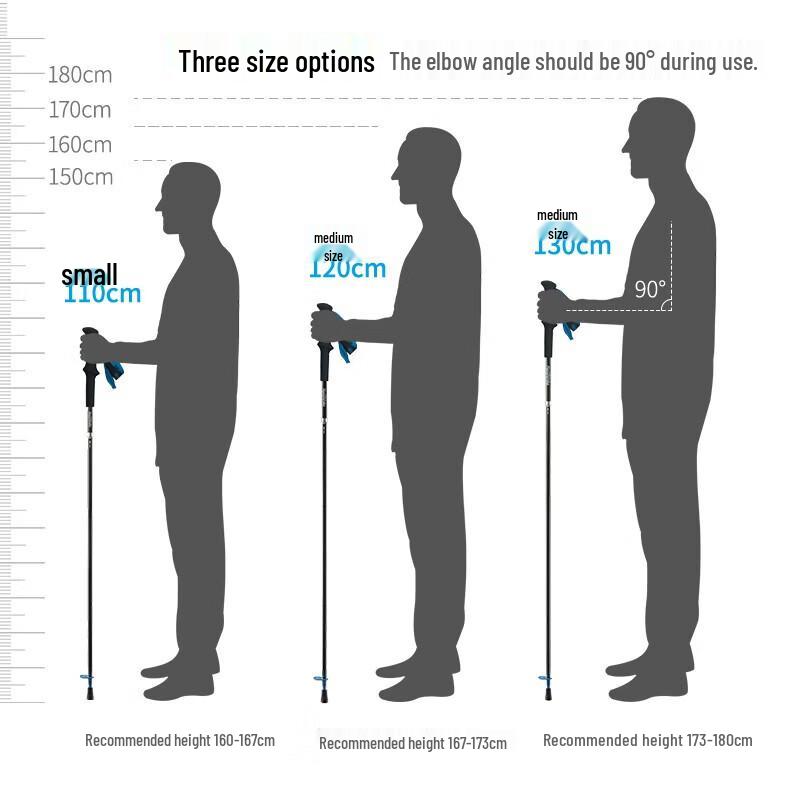 Naturehike Changfeng EXT Carbon Folding Trekking Pole