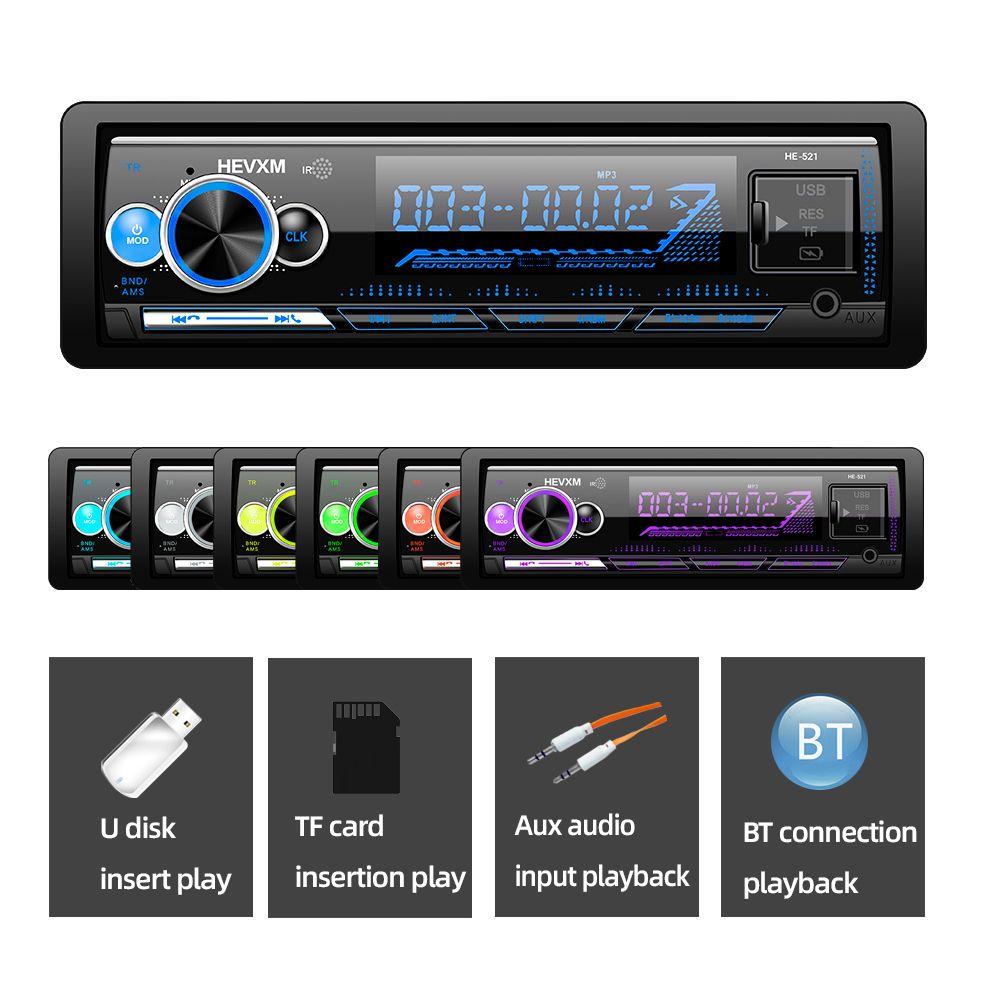 

хост Стерео FM / USB / AUX телефон громкой связи Аудиосистема в приборной панели Головное устройство Автомобильный MP3-плеер Bluetooth Автомобильное радио