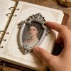 5Pcs Vintage Mini Frame Ornament Mini Albums Mini Picture Frame European Retro Picture Frame Exquisite Relief Shooting Props