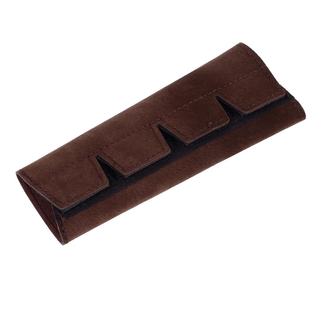 Generic durable French horn hand pad protectors enhance control and comfort, making them ideal for musicians. (Brown)