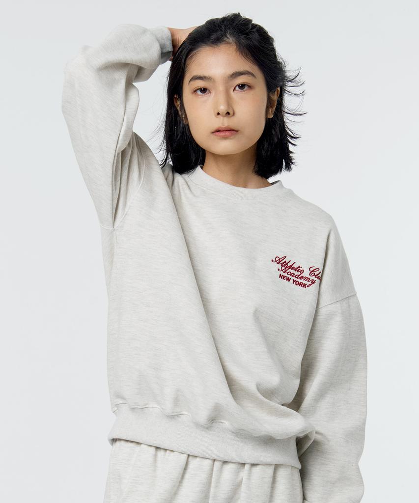 PAPERBOY Nyc Academy Sweatshirt - Oatmeal