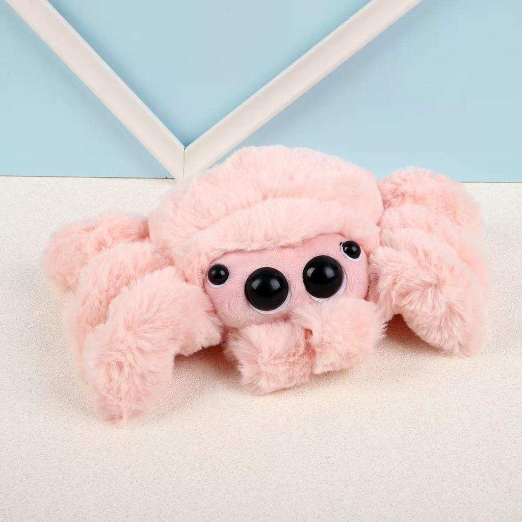 Peluche Araignée Remplie de Coton PP pour Décoration d'Halloween et Collectionneurs