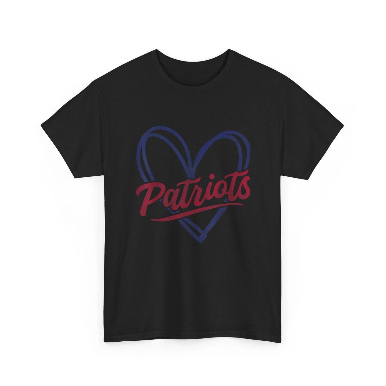 Patriots Shirt, Patriots Heart T-Shirt 4XL