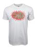 Hole Graphic T Shirt White