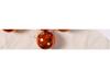 Vergoldete Weihnachtsbaum- und Fensterhänge-Ornamente - Feiertags-Dekorationskugel für Hochzeiten und Feiern